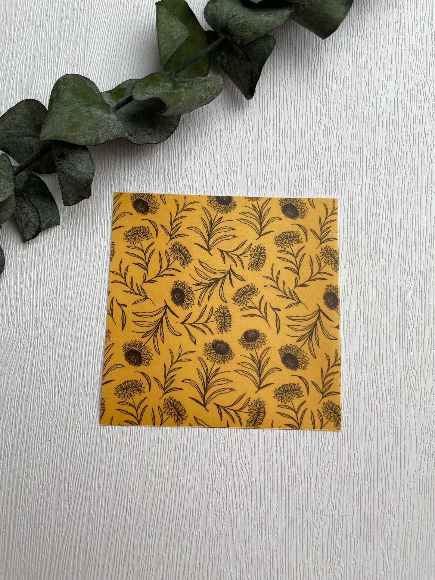 Sonnenblumen Transferpapier