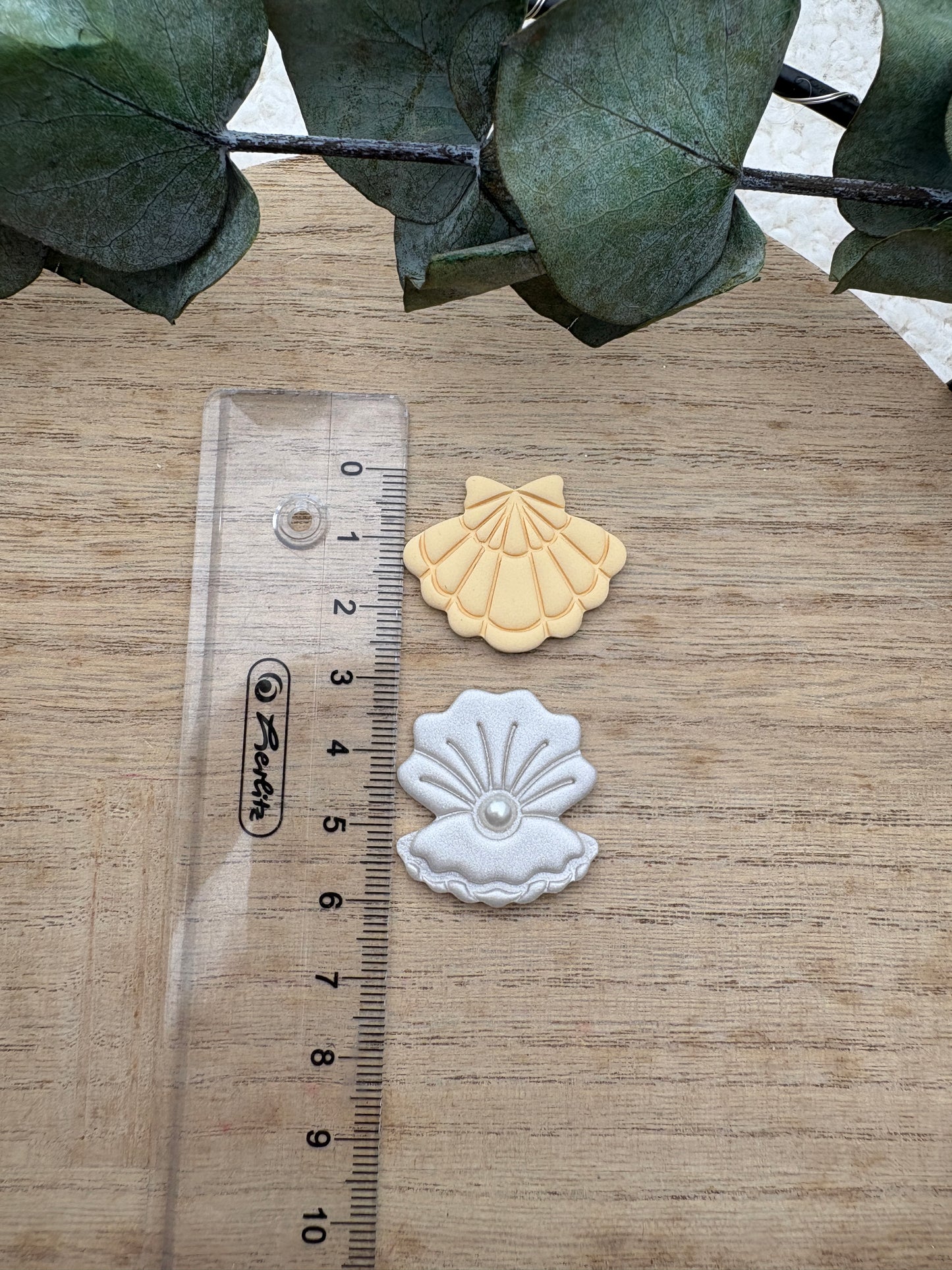 Polymer clay cutter shells