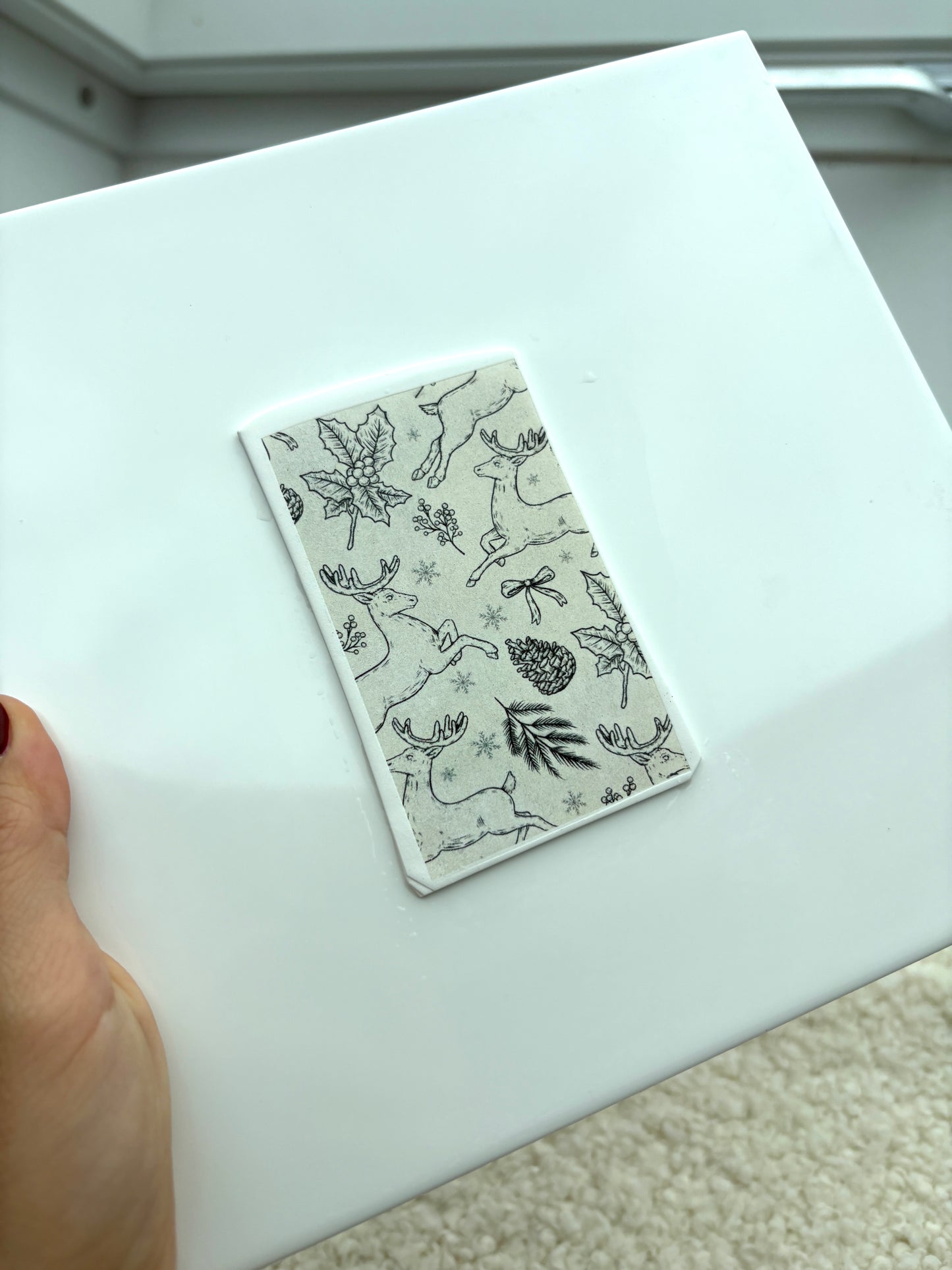 Weihnachtsmotiv Transferpapier
