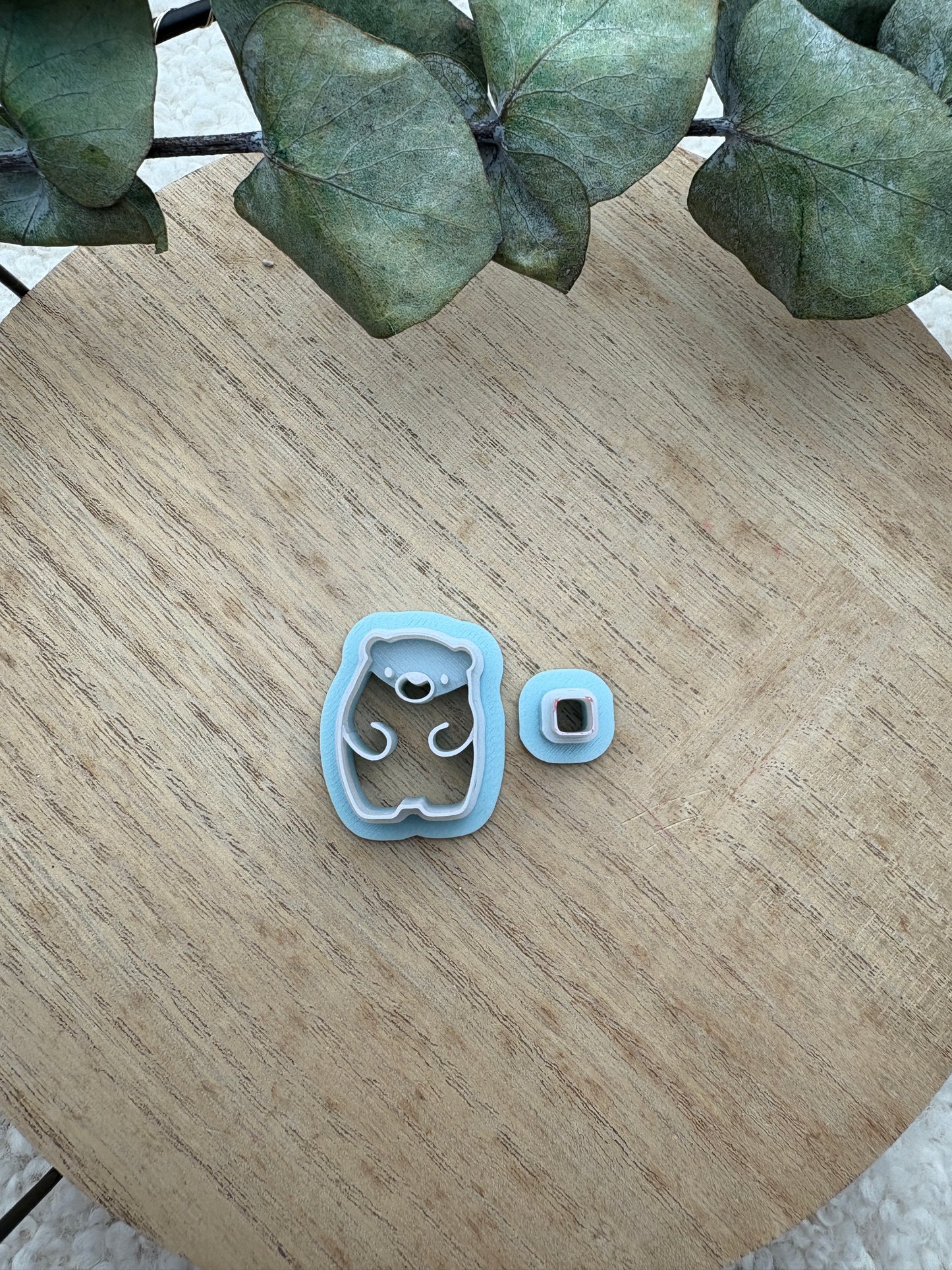 Polymer clay cutter Christmas motif / dog / cat / bear
