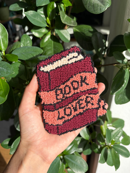 Mug Rug  | Tassenteppich Book Lover