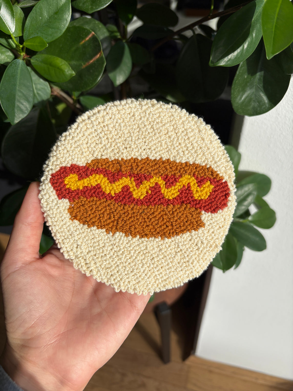 Mug Rug  | Tassenteppich HotDog