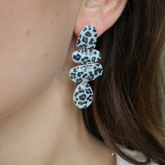 Clay Earrings | Leopardenhänger