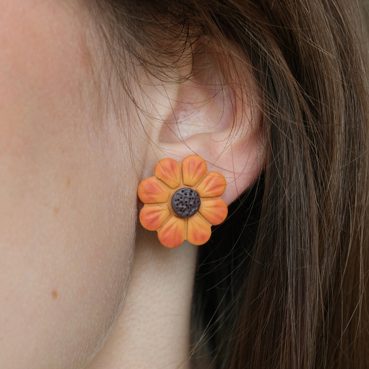 Clay Earrings | Herbstblume
