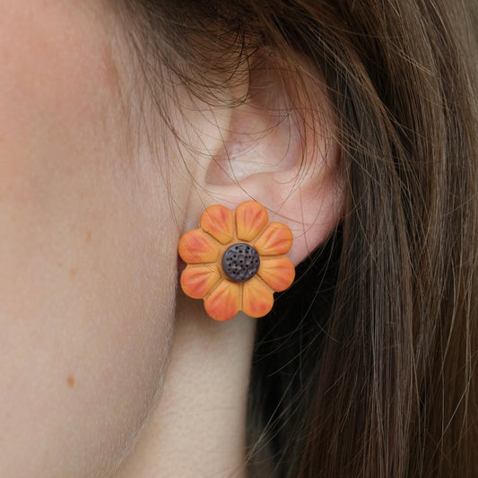 Clay Earrings | Herbstblume