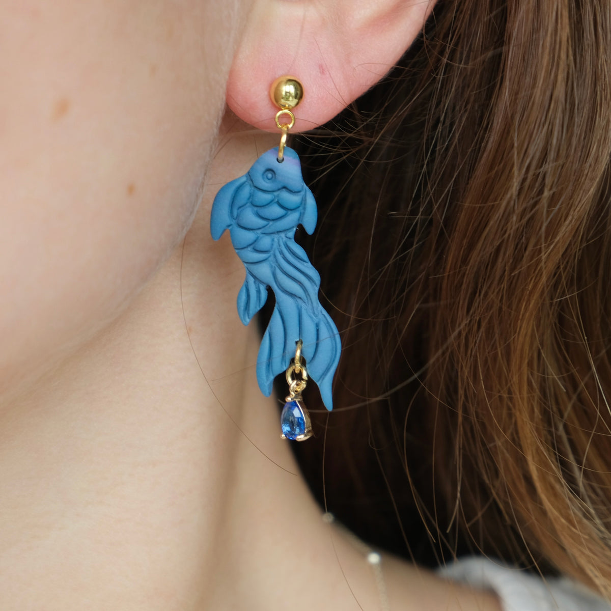 Clay Earrings | Fisch