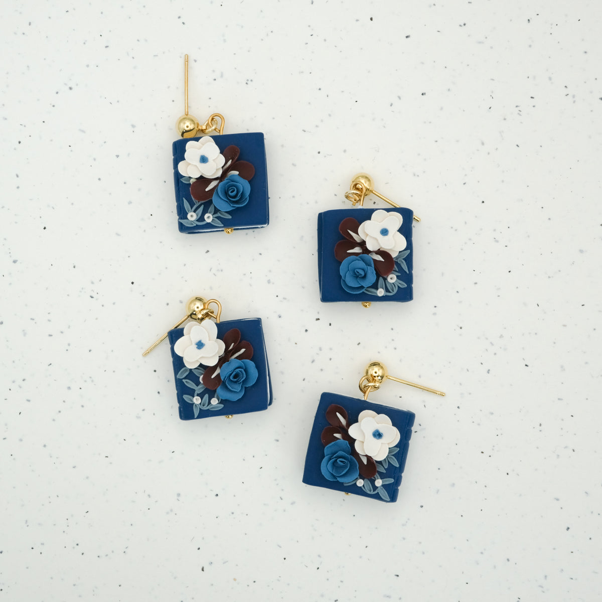 Clay Earrings | Buchohrringe
