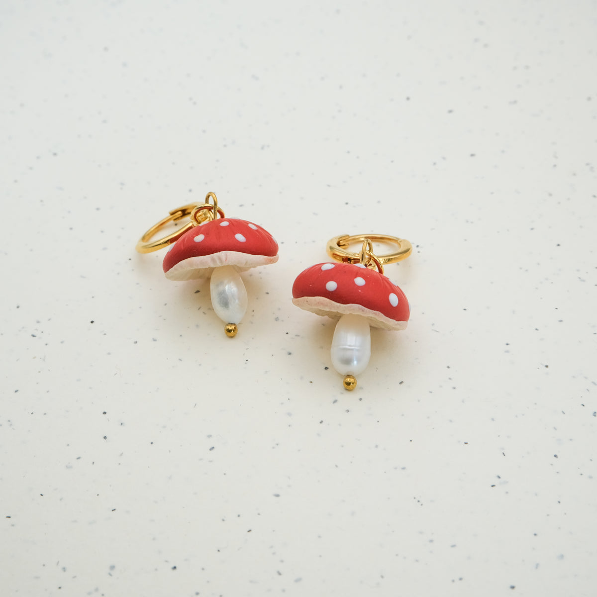 Clay Earrings | Pilze