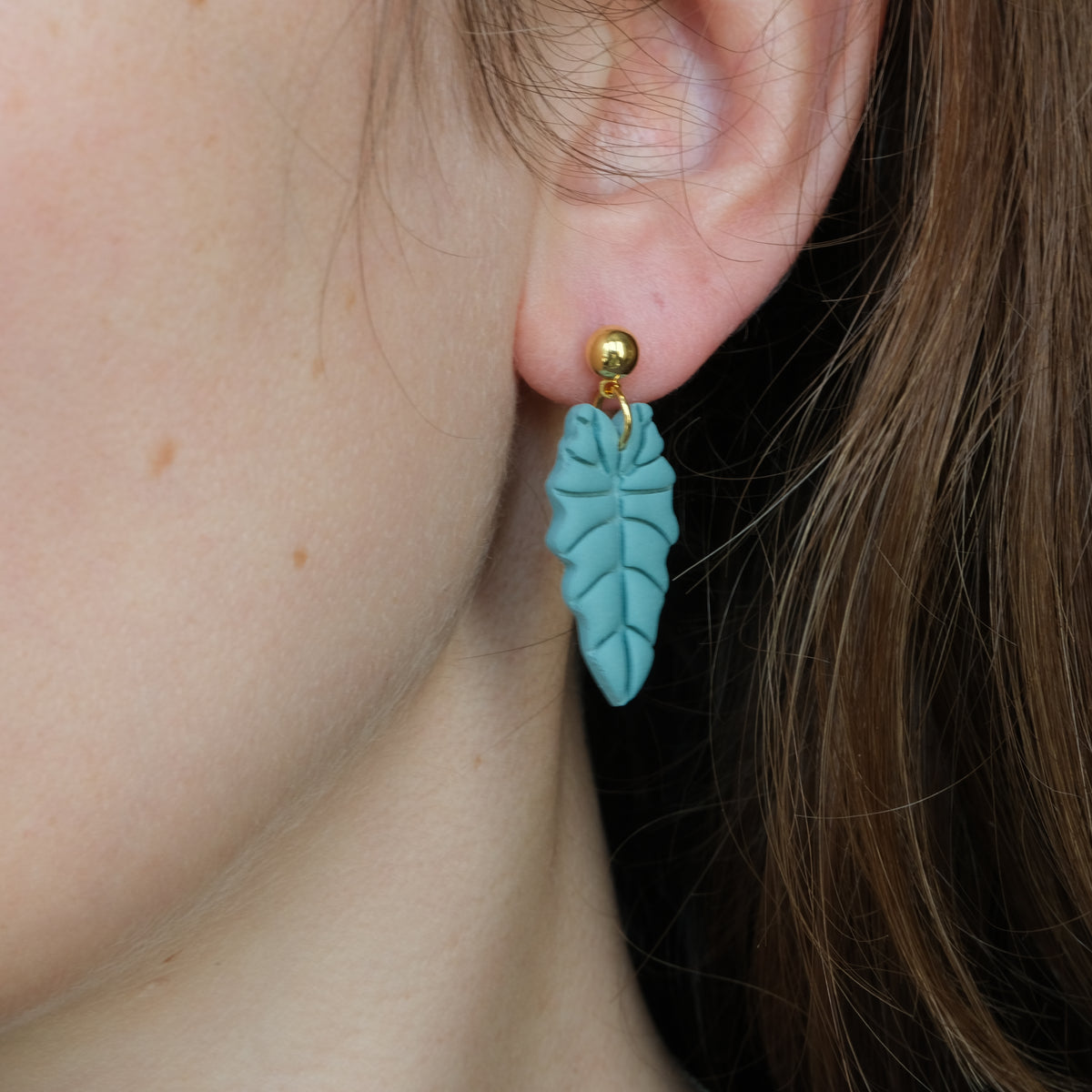 Polymerclay Earrings | Pflanzenohrringe