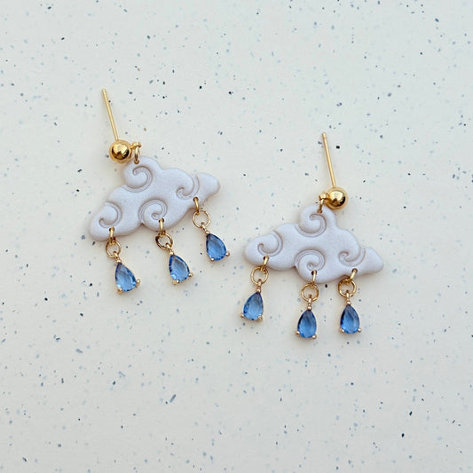 Polymerclay Earrings | Fancy Cloud