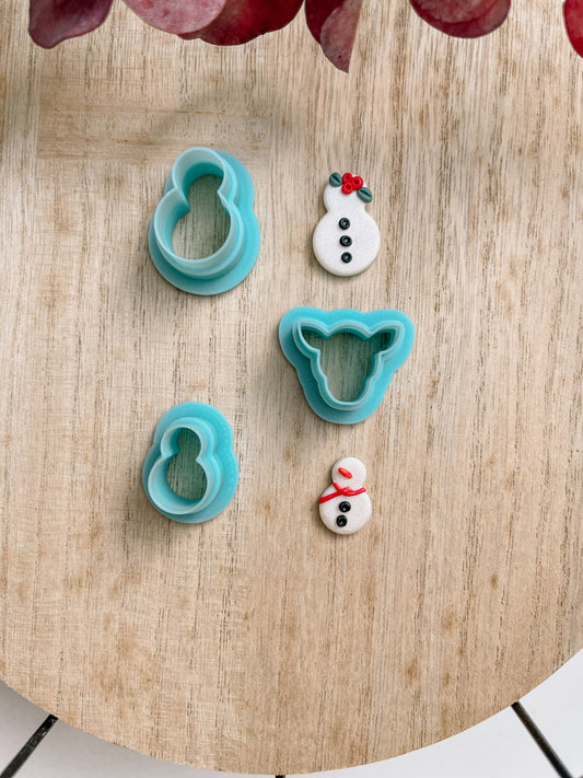 Clay Cutter Snowman | Reindeer