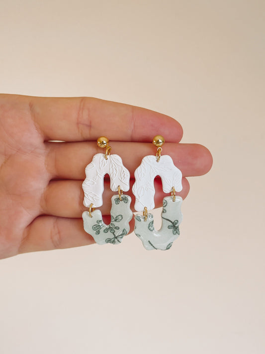 Polymerclay Earrings | Lightweight Earrings | Oflora