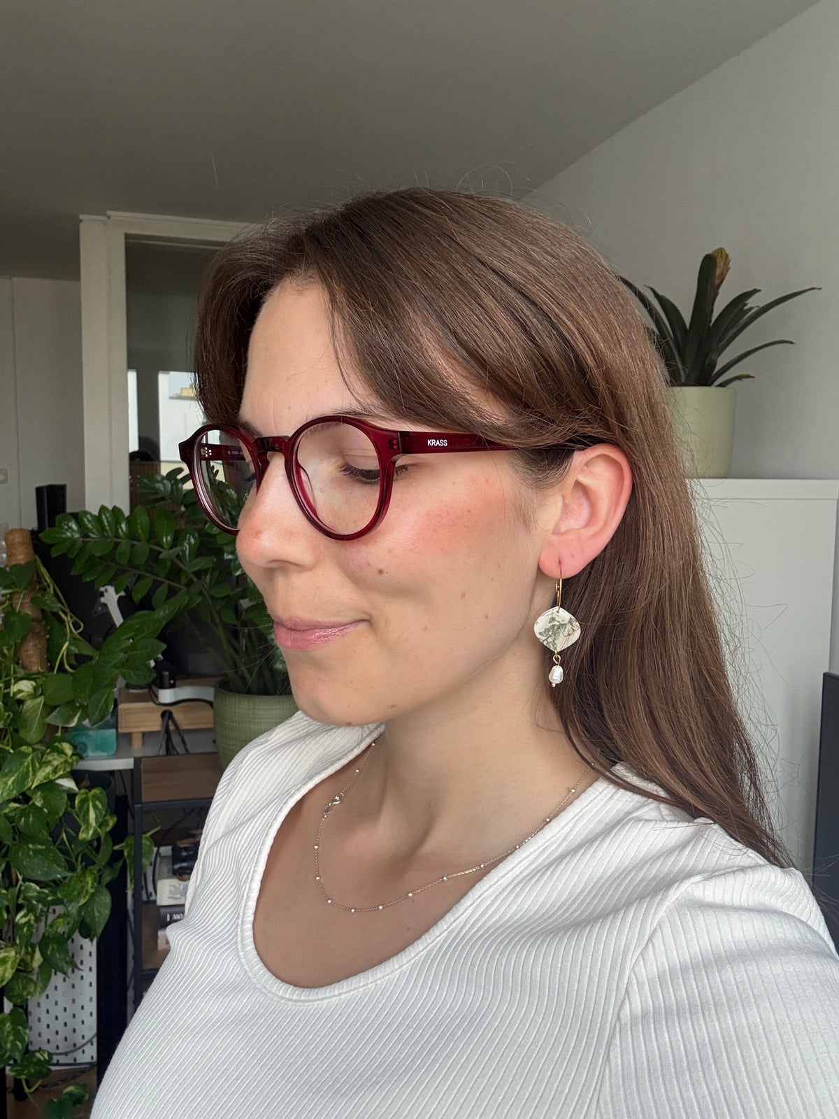 Clay Earrings | Vintage Botanicals