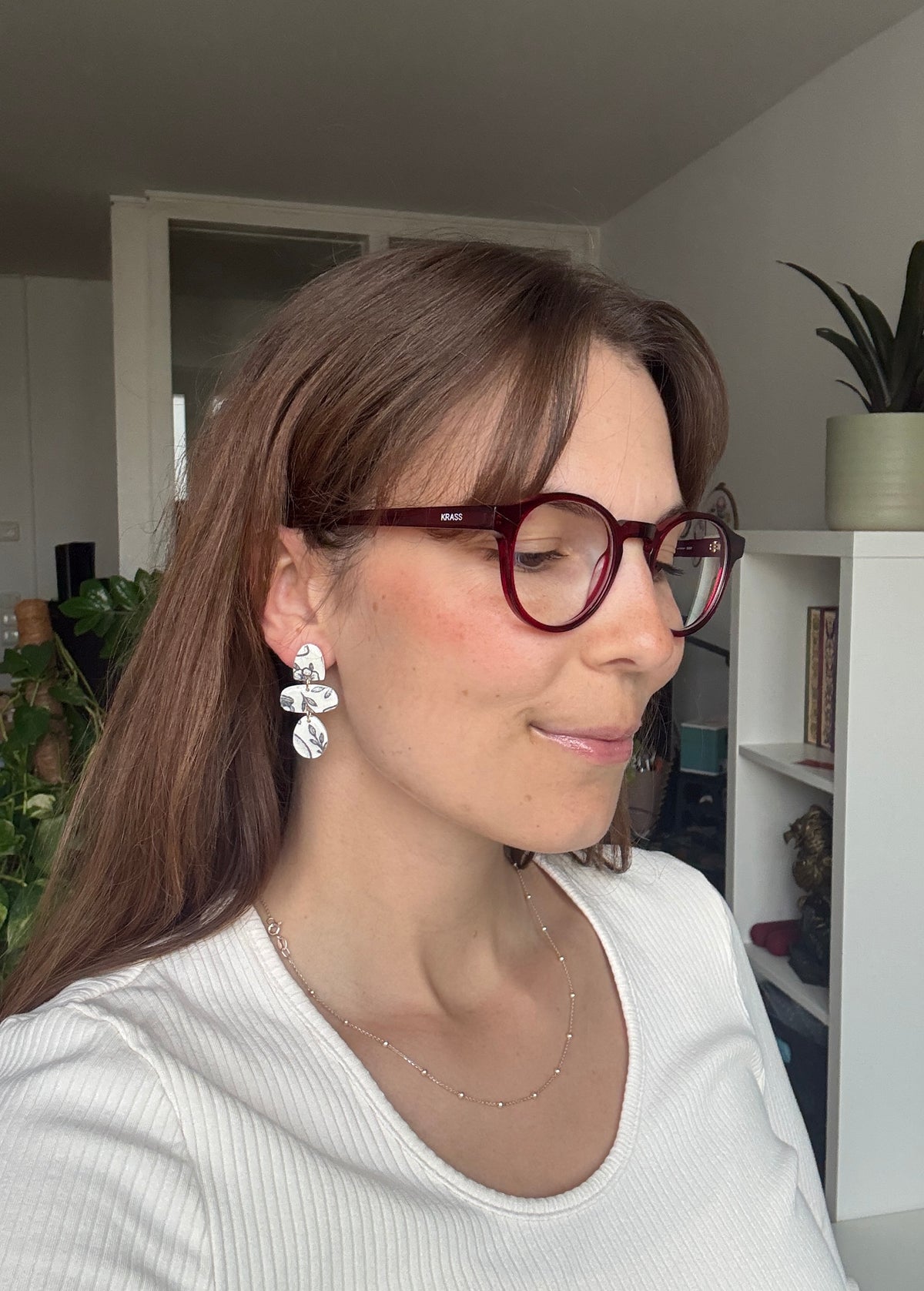 Clay Earrings | Agatha