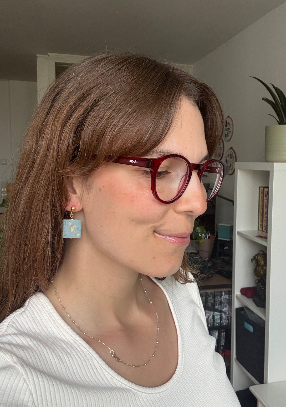Clay Earrings | Mondbücher