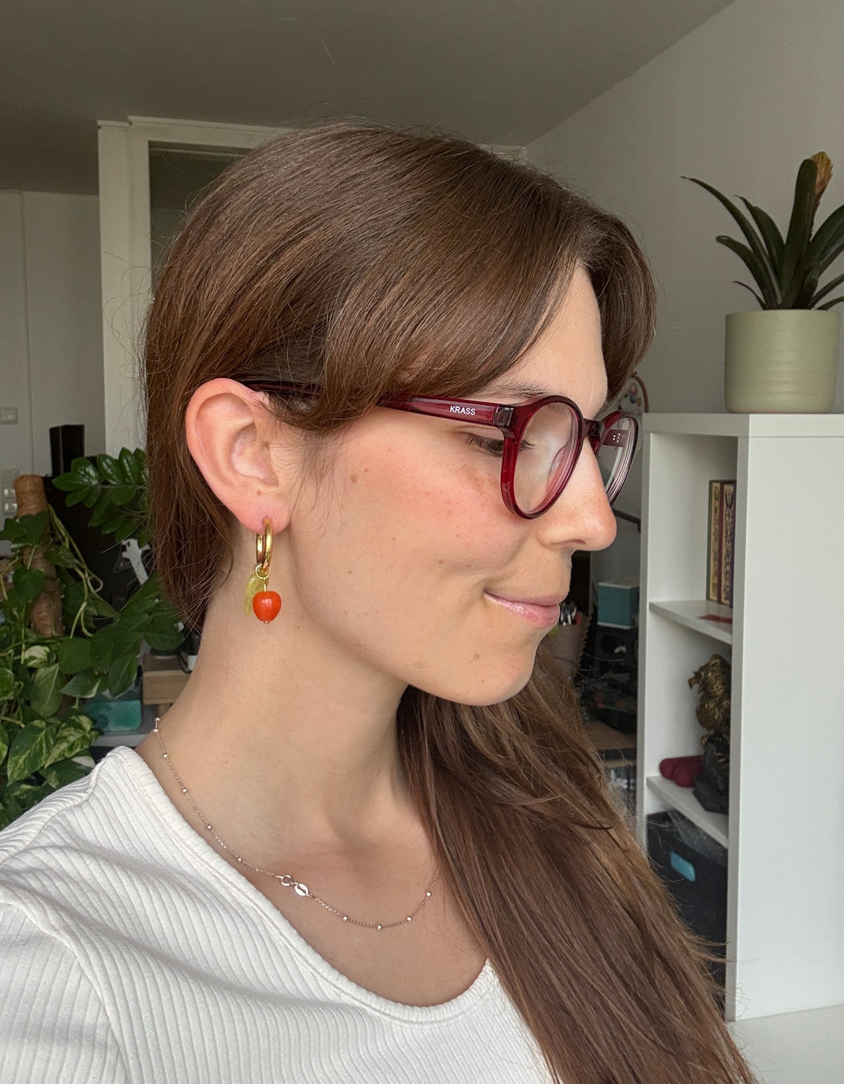 Clay Earrings | Äpfel