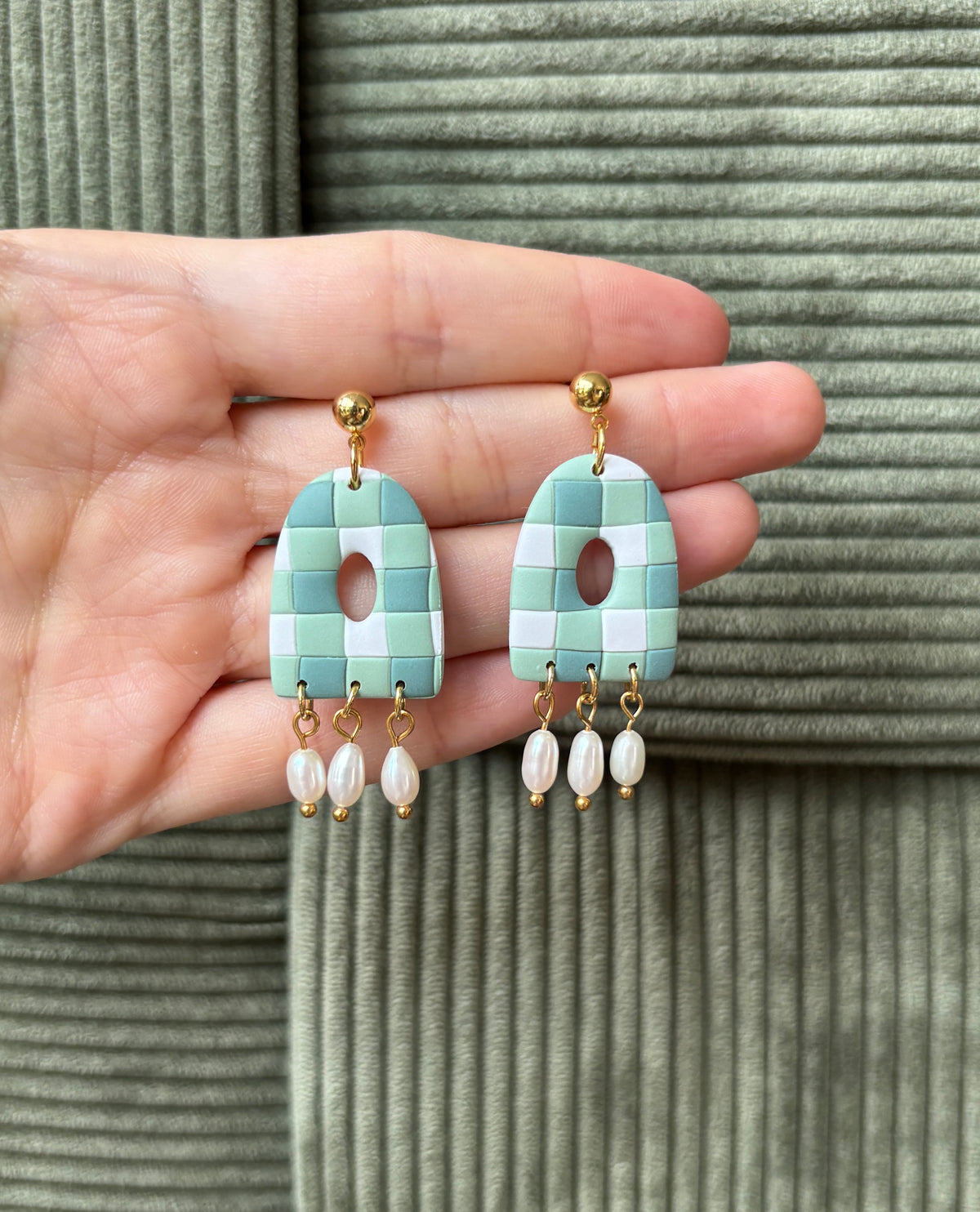 Clay Earrings | Donatella