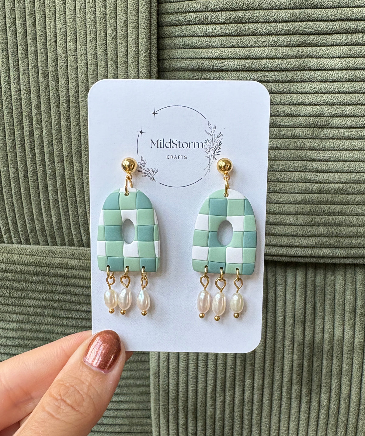 Clay Earrings | Donatella