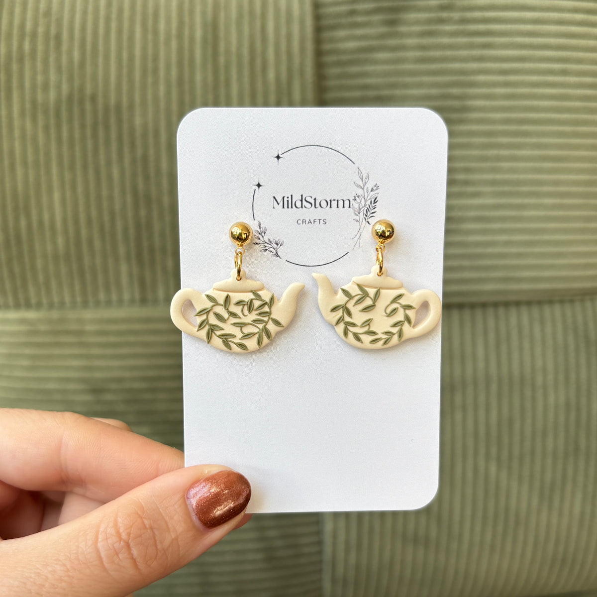 Clay Earrings | Teekanne