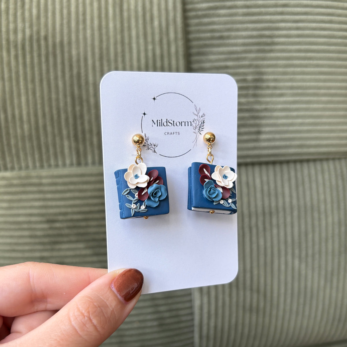 Clay Earrings | Buchohrringe