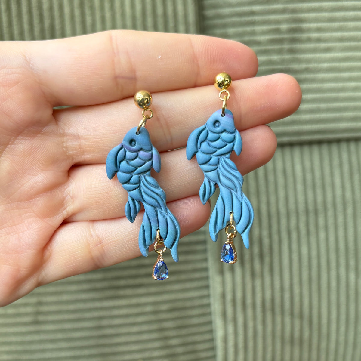 Clay Earrings | Fisch