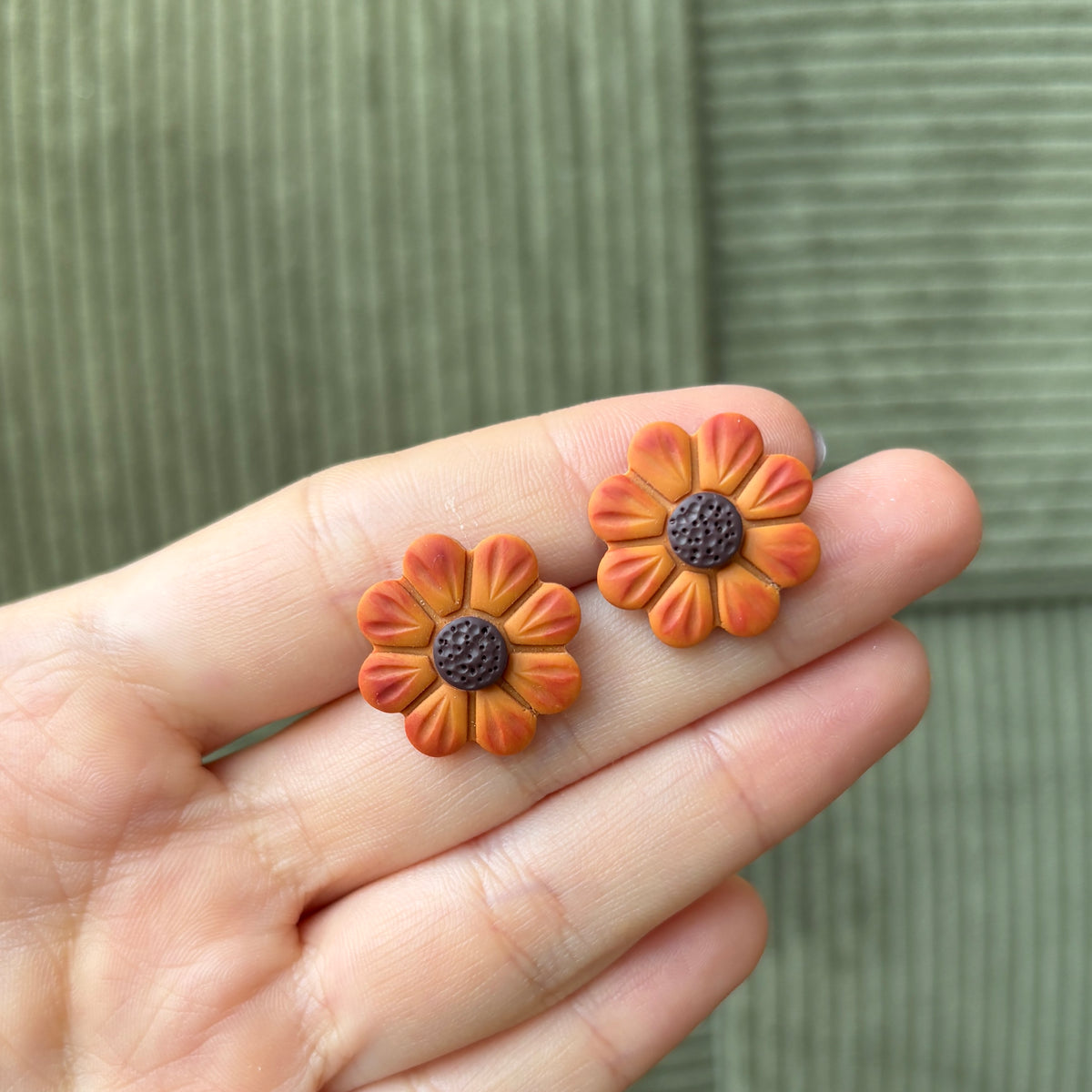 Clay Earrings | Herbstblume