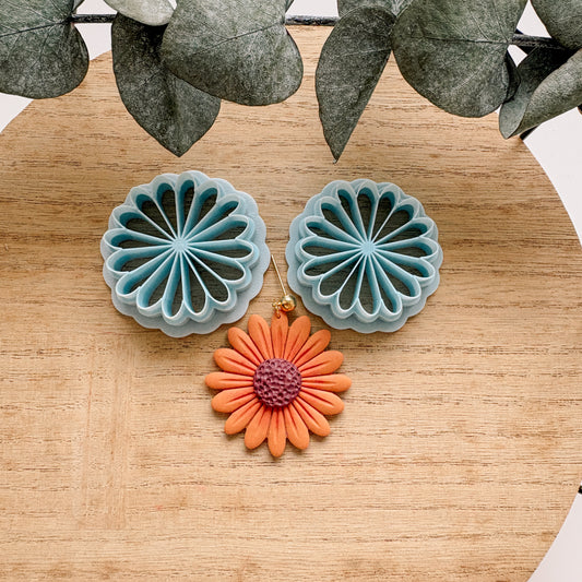 Polymerclay Cutter Sonnenblume