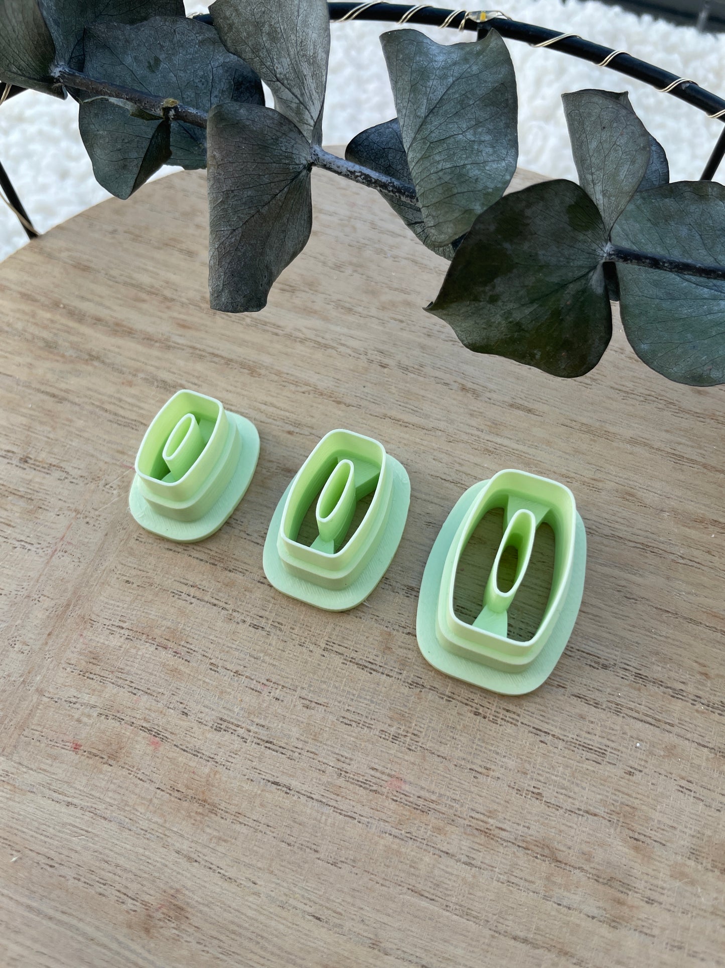 Polymerclay Cutter Länglicher Donut