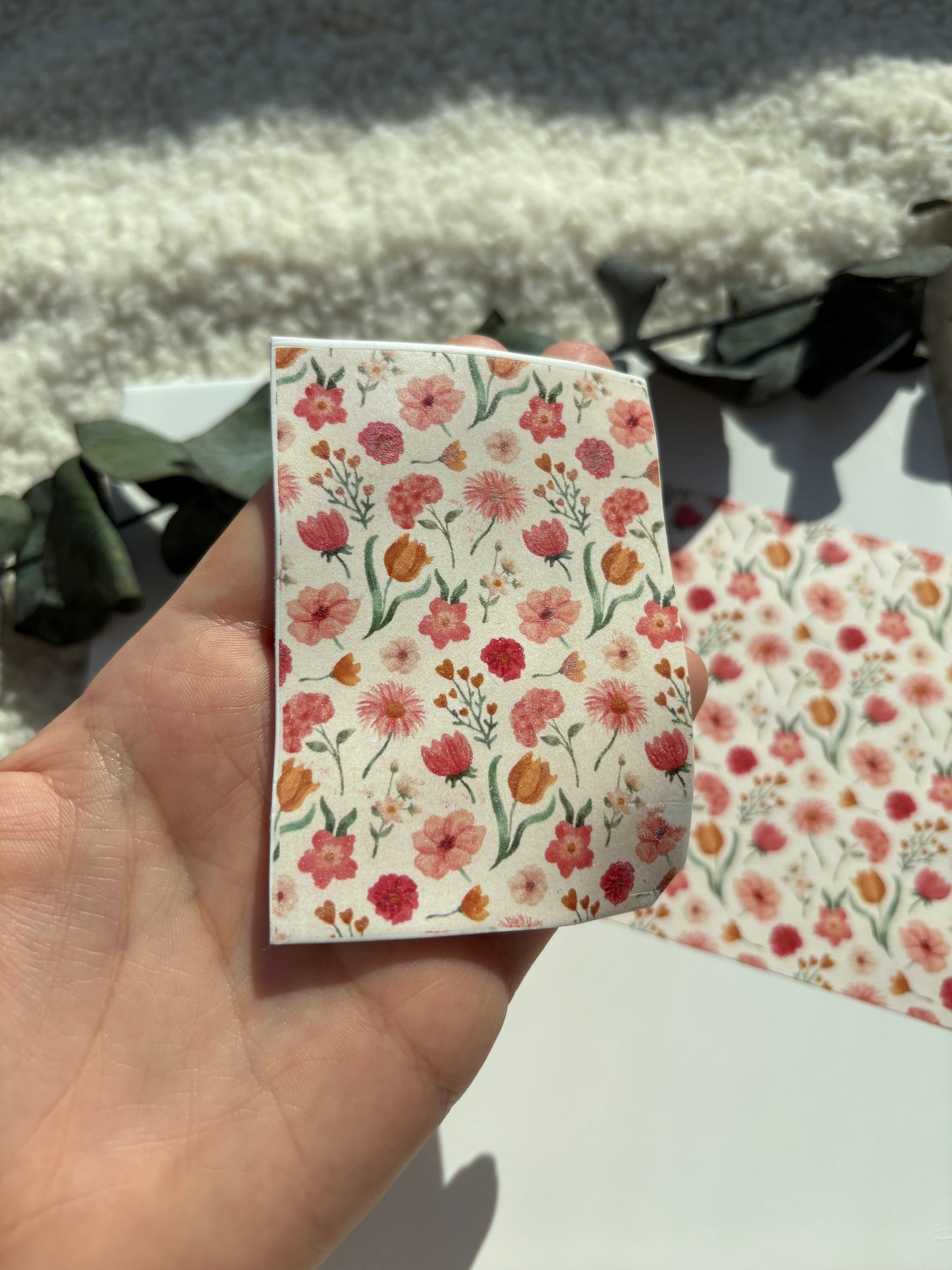 Blumen Transferpapier