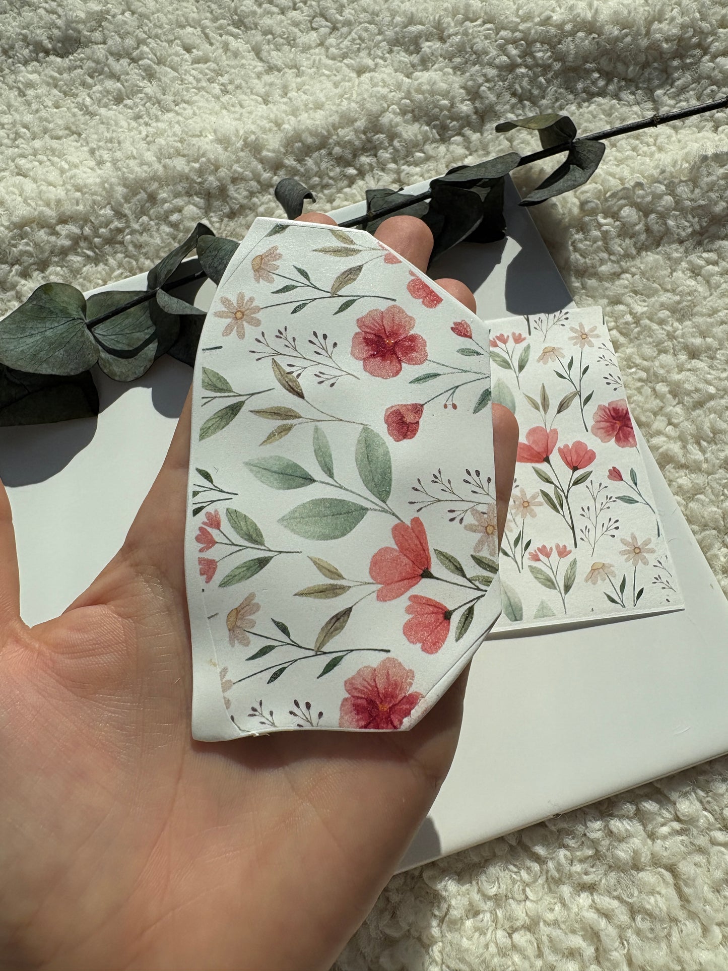Blumen Transferpapier