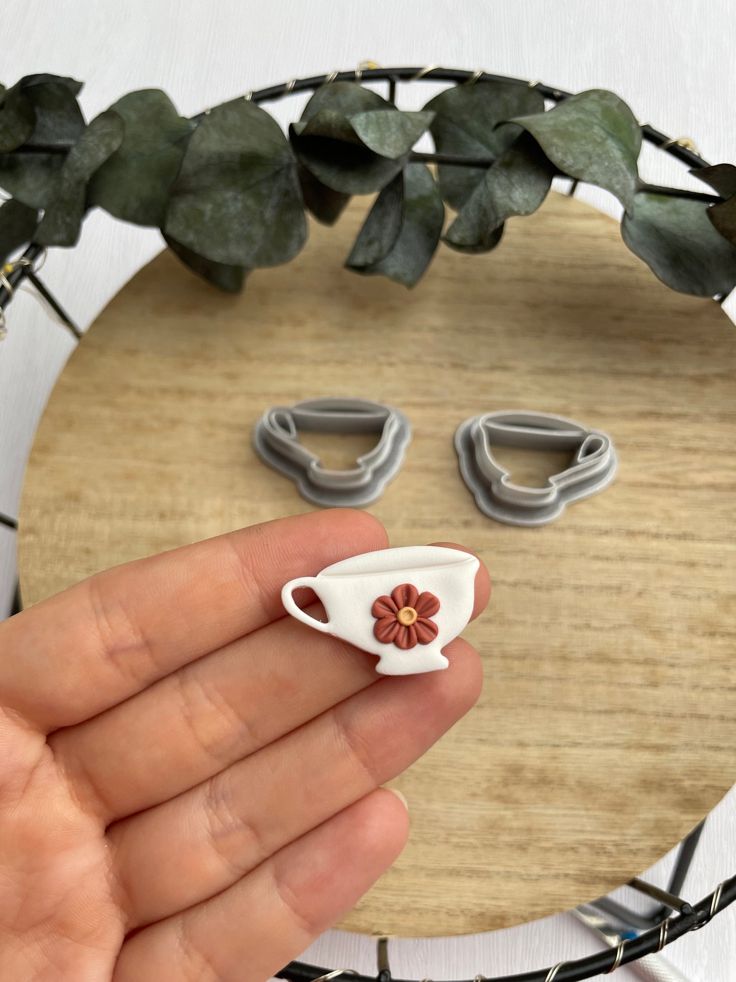 Clay Cutter Cup | Teacup